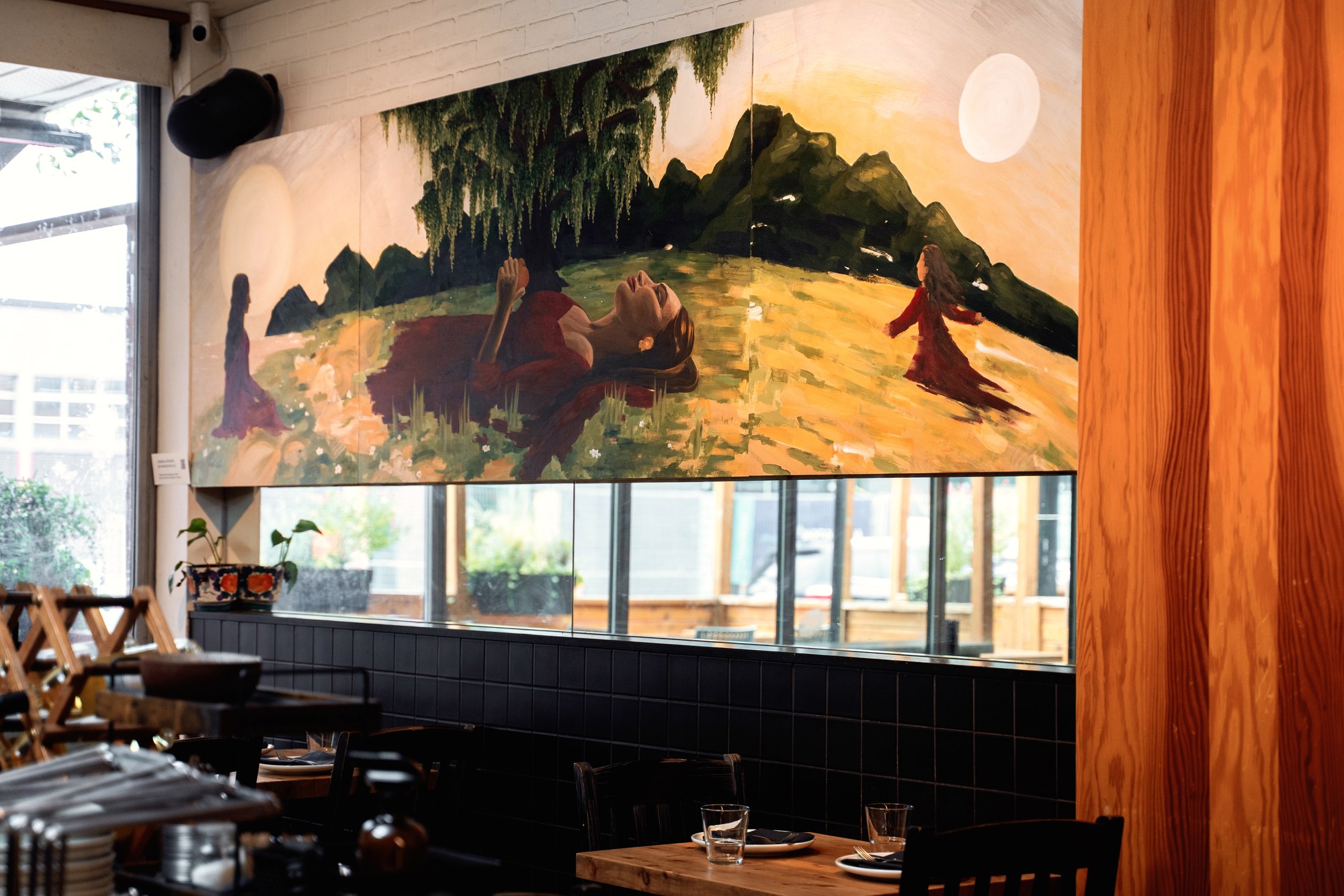 A Woman’s World, from the dining room